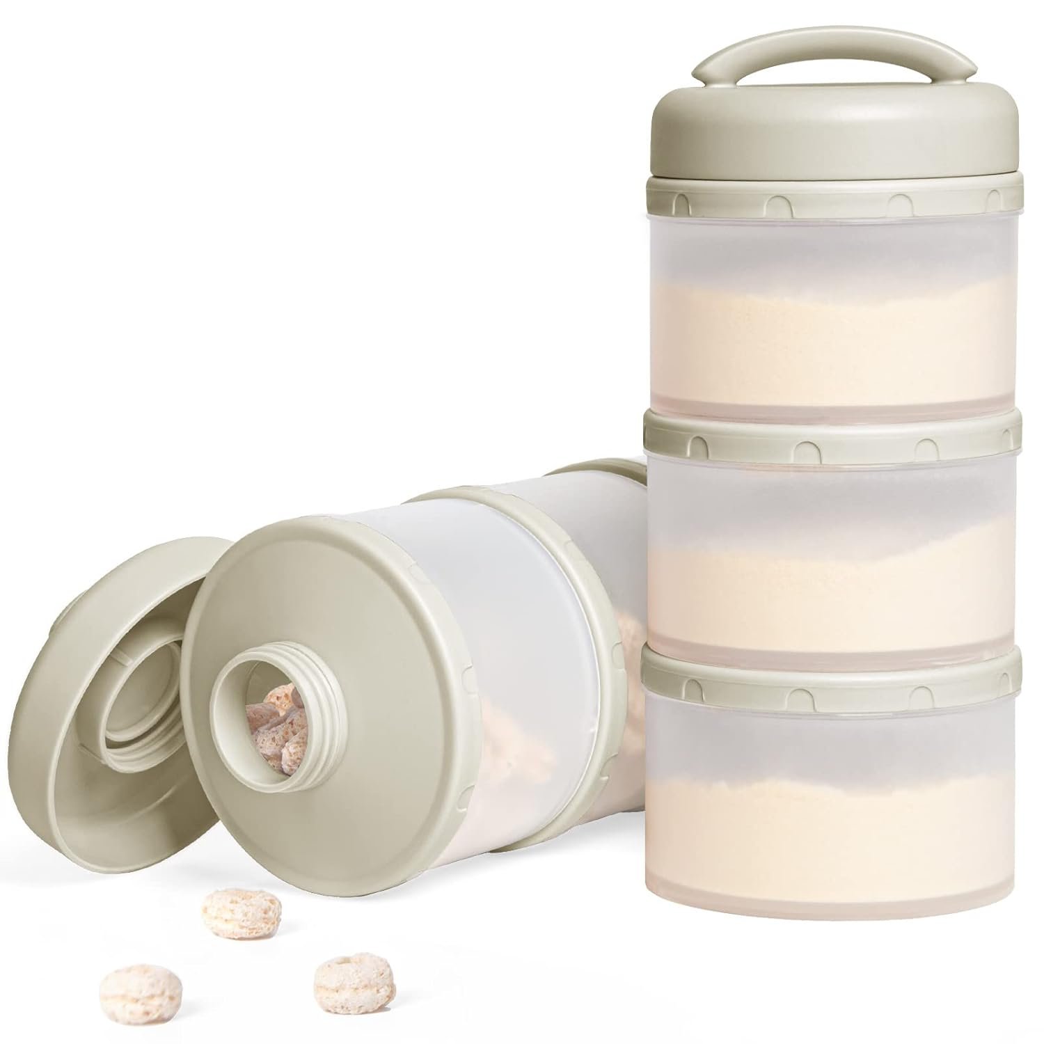 Formula Storage Container for Flying with Baby