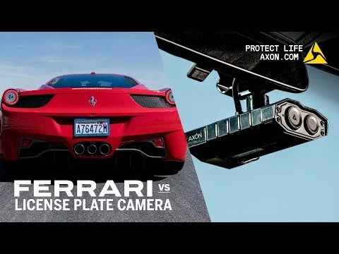 Fleet and The Furious - Ferrari vs. Axon Fleet 3 License Plate Reader