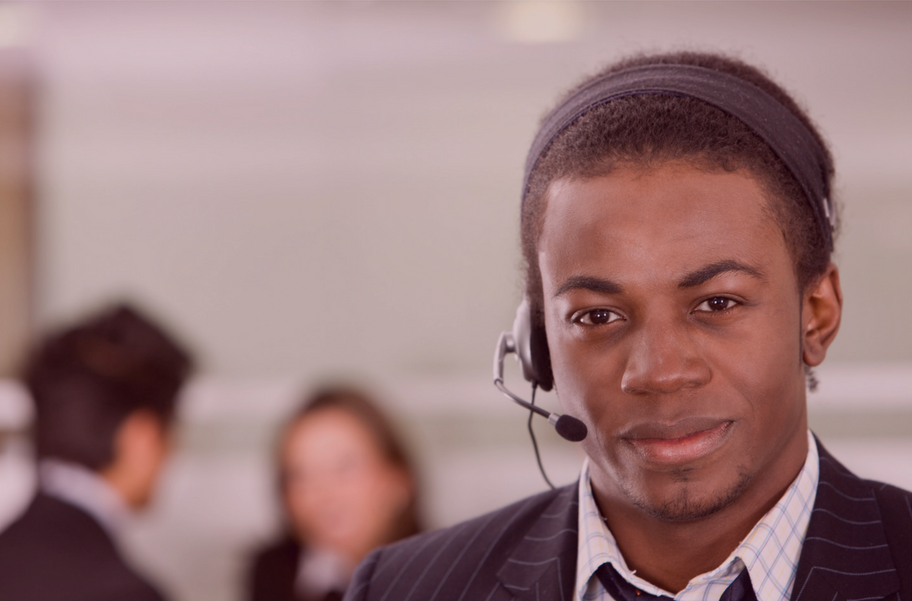 Customer Service Black Man Stock.png