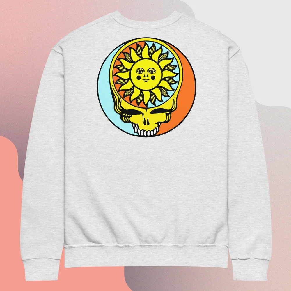 SunSkull CrewNeck SweatShirt — Koz McRae SurfingBoards