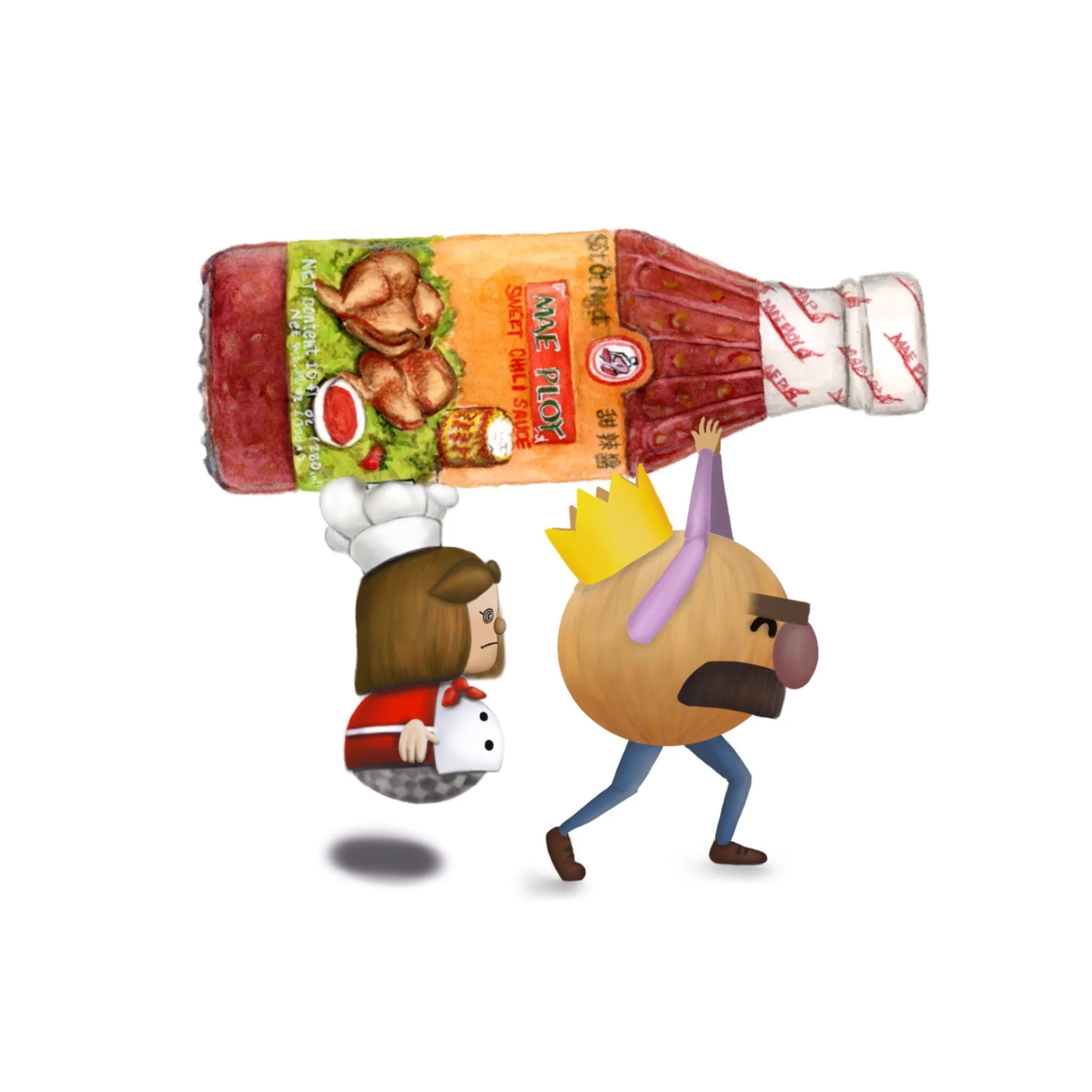  Mae Ploy Sweet Chili Sauce x Overcooked! 