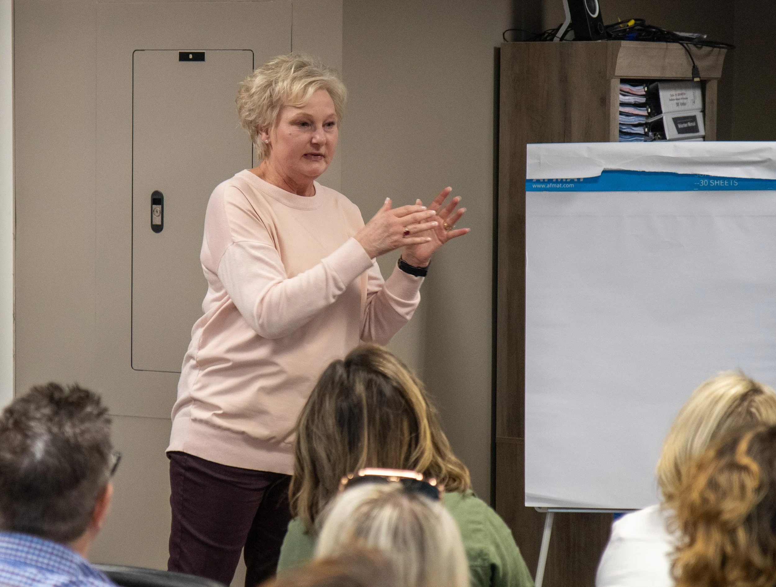 CASA Canine Handler Liz Noffsinger shares about Sandy Nichols’ connection with a child she served as a CASA volunteer.