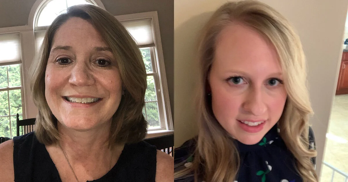 Barbie Carter, left, and Kristie Epperson are CASA of Lexington’s Volunteers of the Month for March 2021.