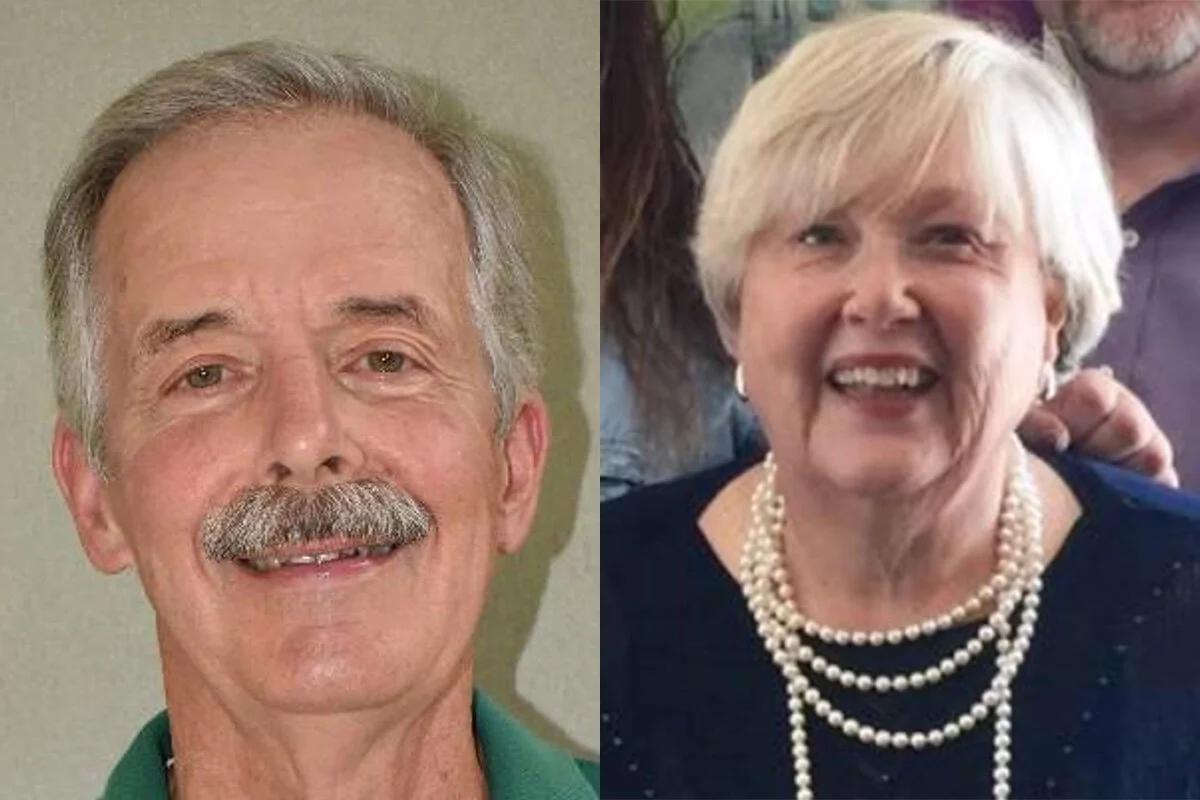 CASA Volunteers of the Month for April 2021 Pat Riddell and Carrie Gordy.