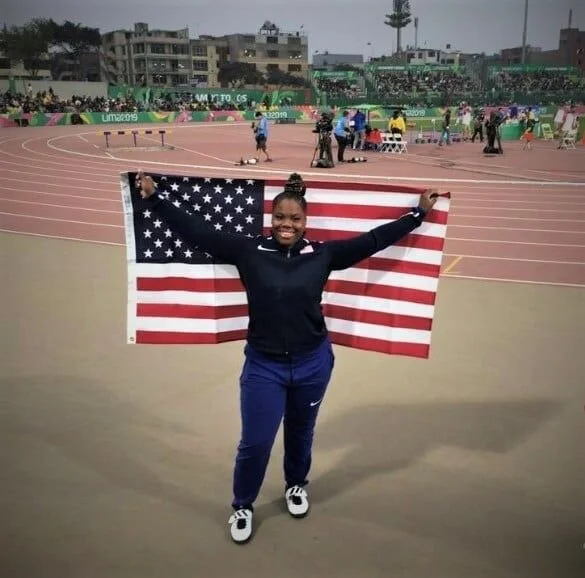 Jessica Ramsey is a CASA volunteer in Lafayette County in Oxford, Mississippi. She is also an Olympic track and field athlete.