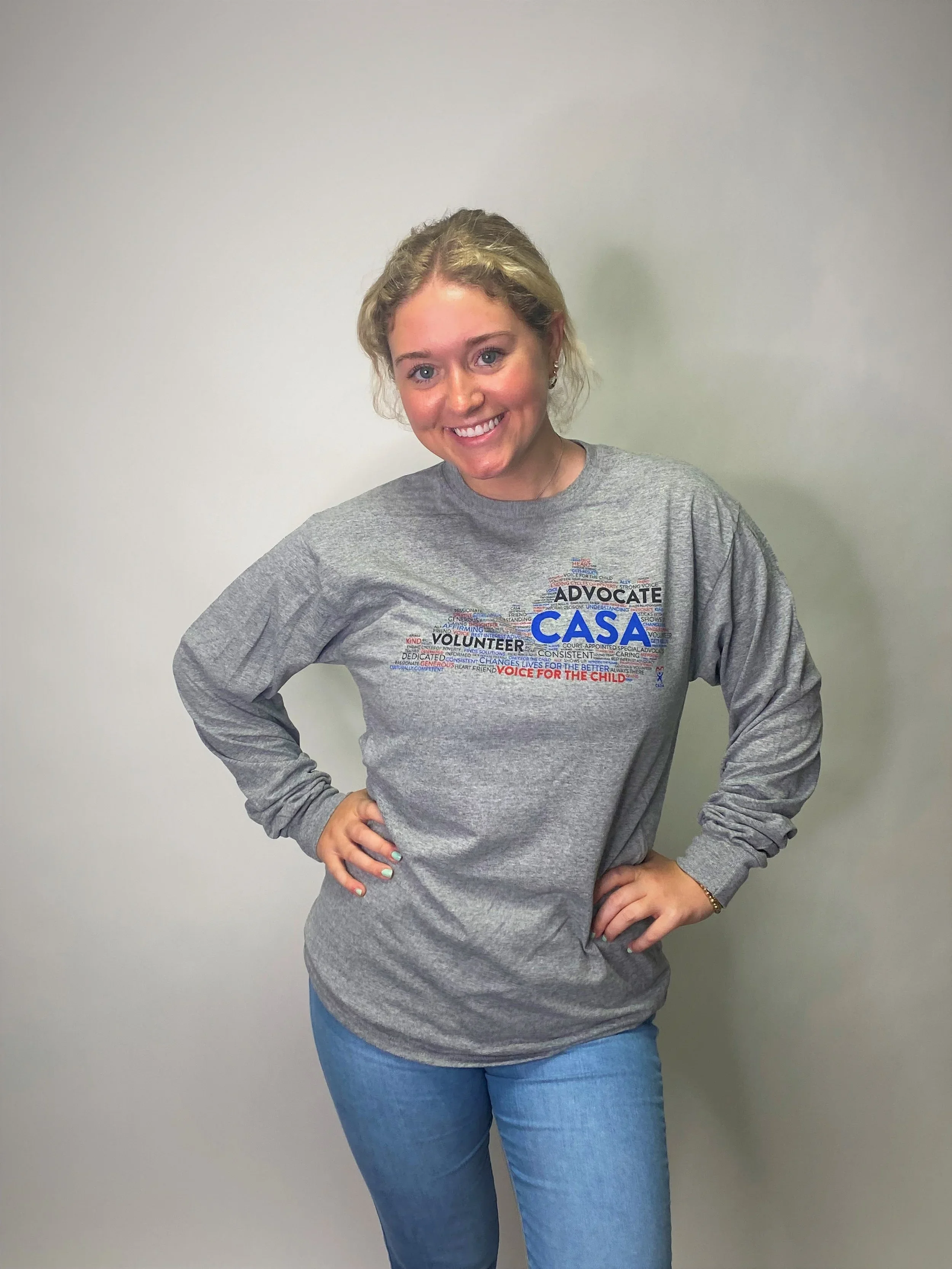 Recruit a New CASA Volunteer. Get a Free CASA Shirt.