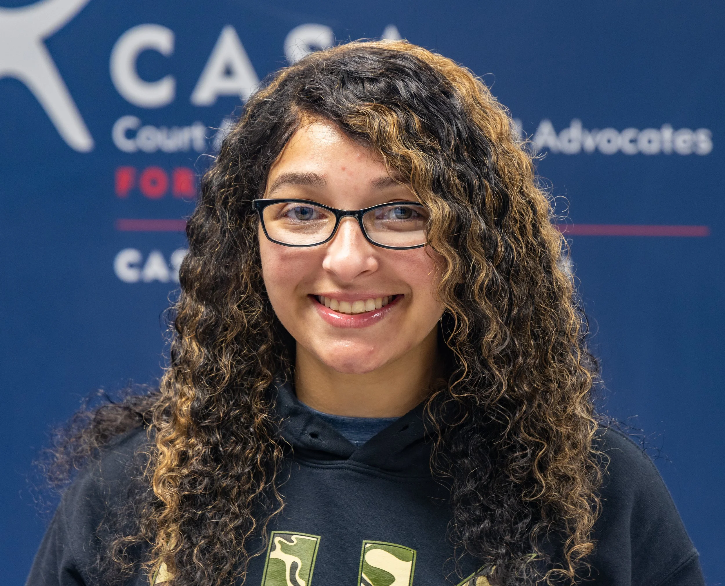 CASA Volunteer of the Month Courtney Fuller