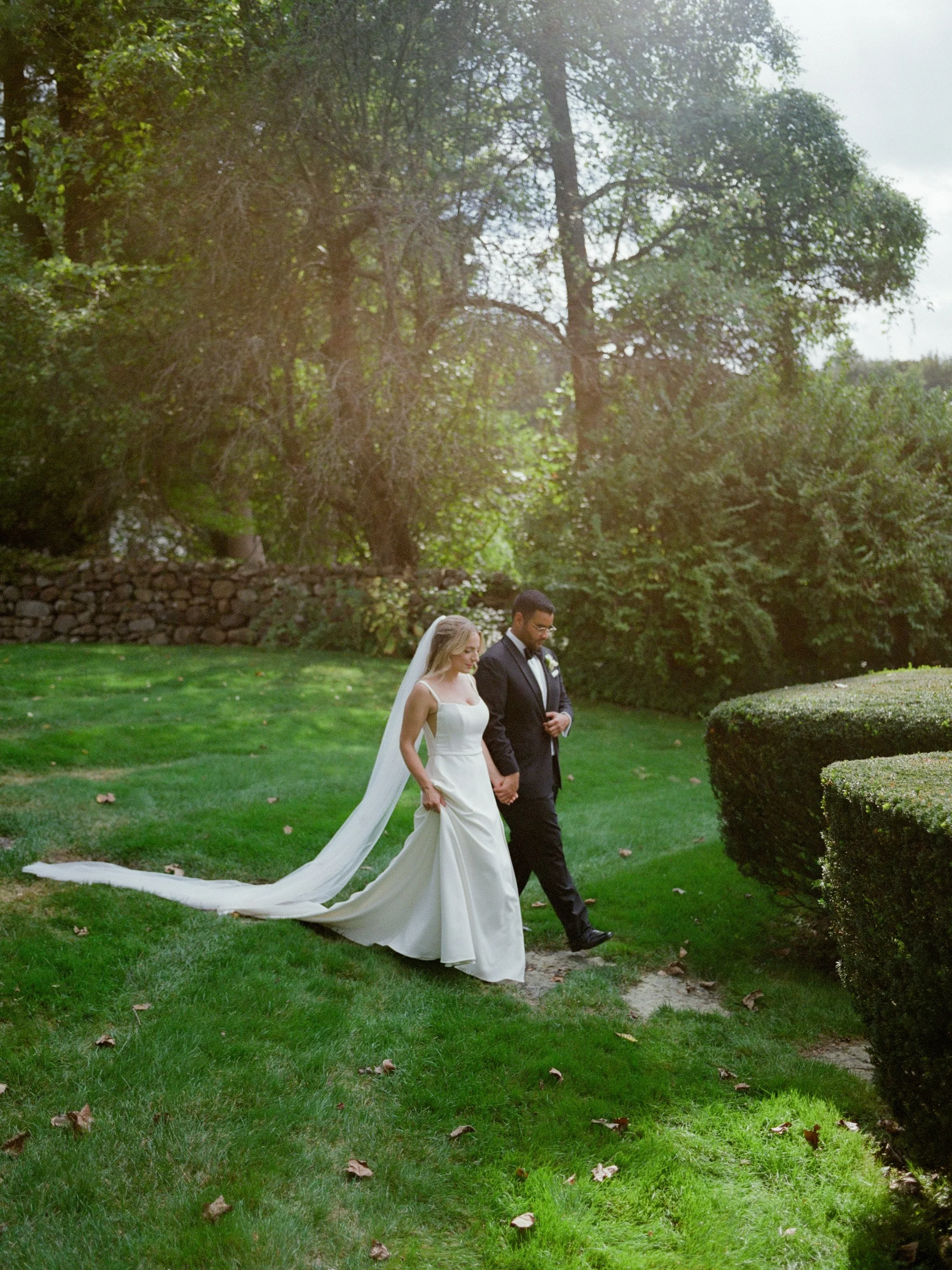 Reminiscing on all of the special moments from Evan and Kate&rsquo;s wedding day last summer 🖤