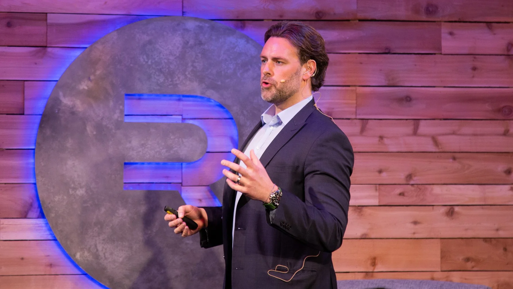 Eric Dahl speaking about the 4 Step Marketing Plan for Entrepreneurs. April 9, 2019.