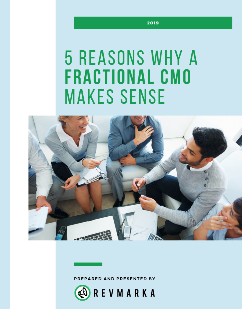 Outsourced Fractional marketing for business, by Revmarka.