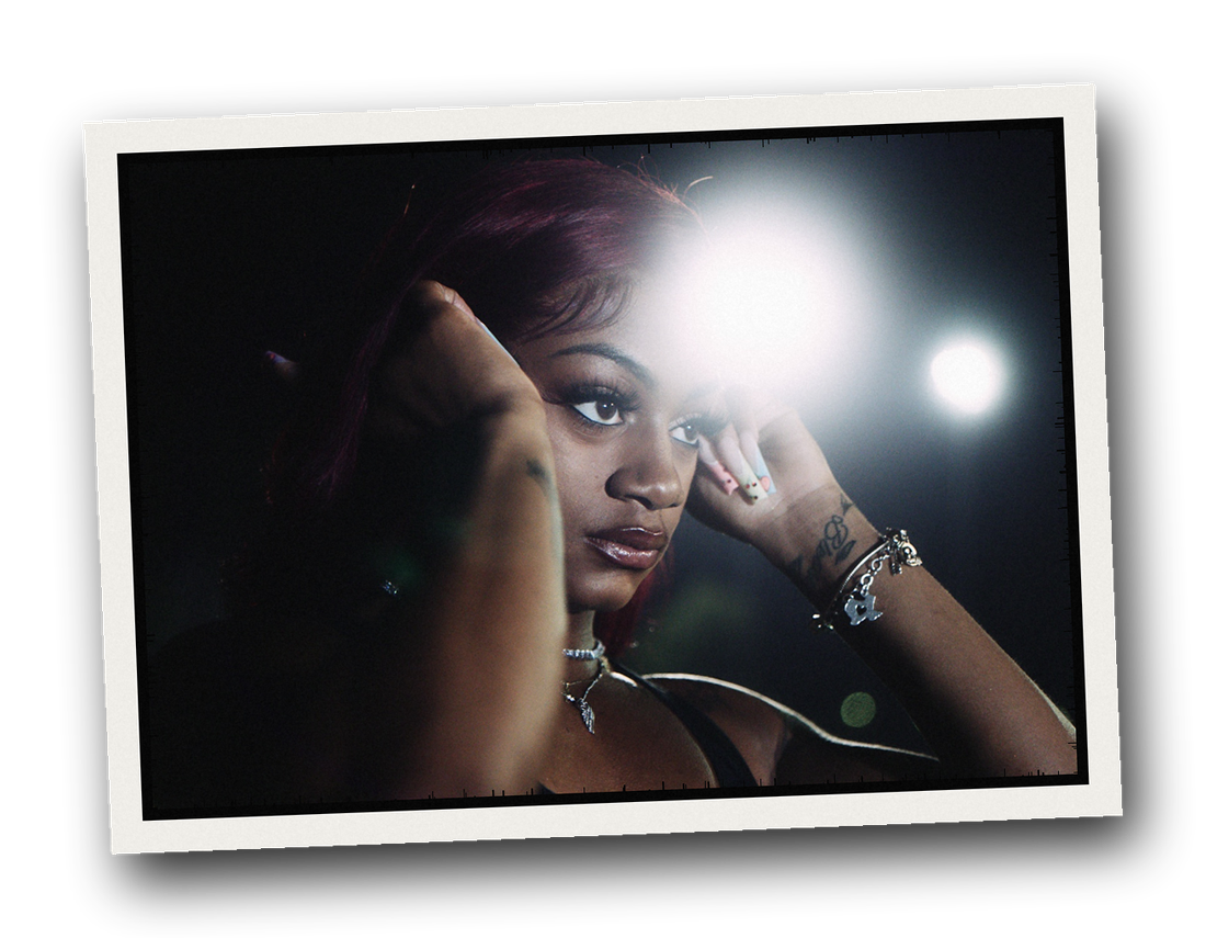 Sha'Carri Richardson under the stadium lights, Beats By Dre