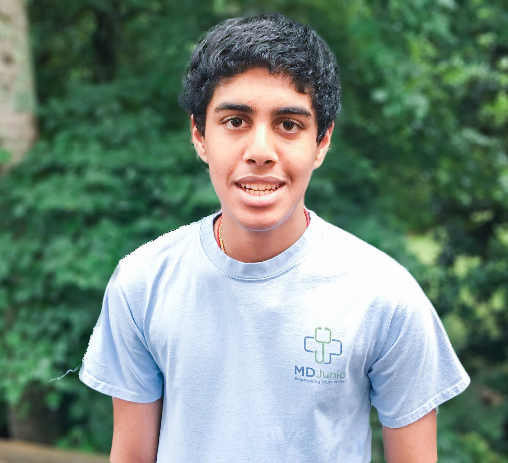 Programming Team Lead and Event Logistics Chief Hackathon Coordinator Madhav Premanand is a rising junior at Northview High School and plans to become a cardiologist or a neurologist.