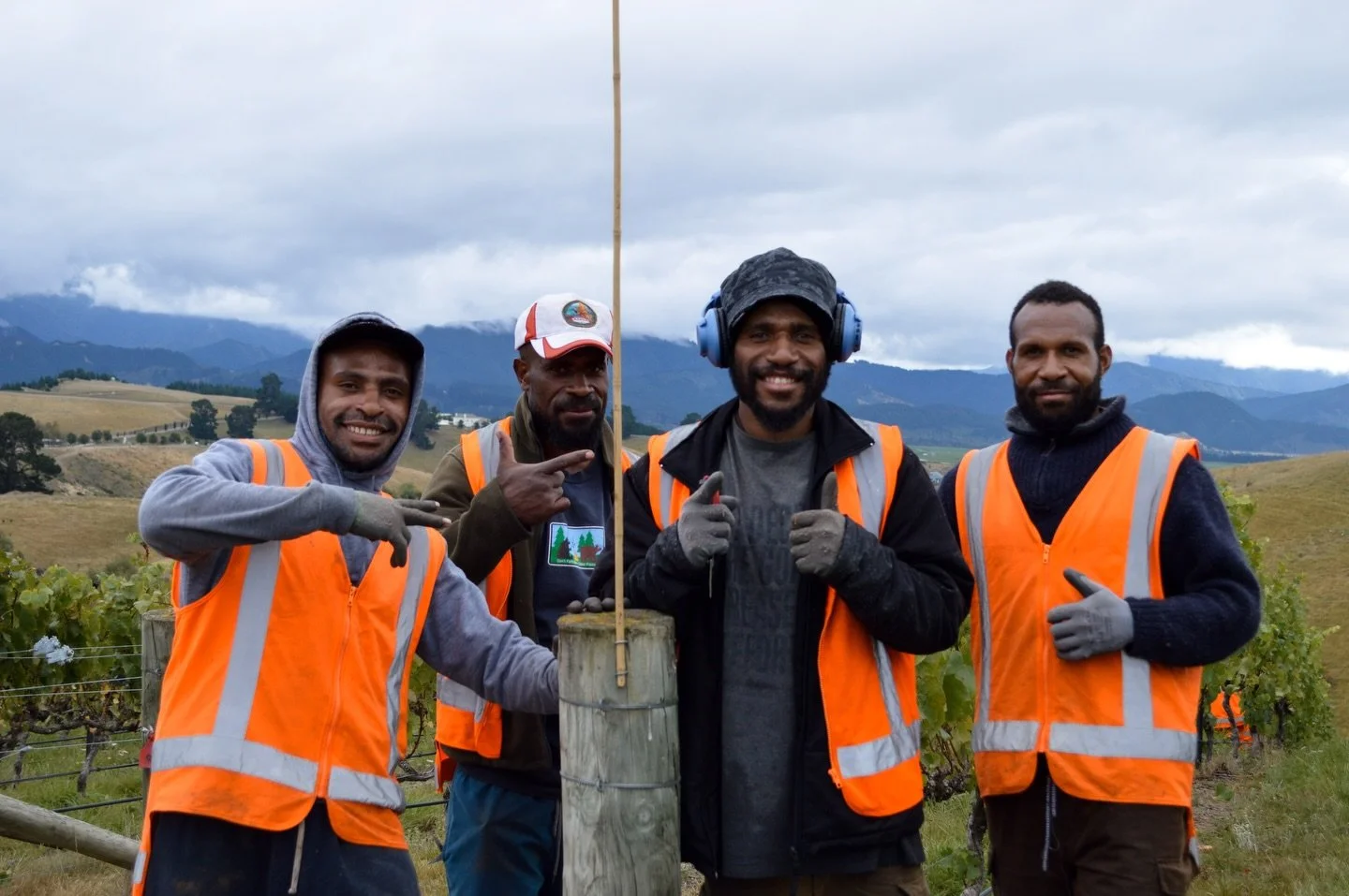 2026 in full swing 🍇🍇 

#nzwine #organic #wine #team #vintage