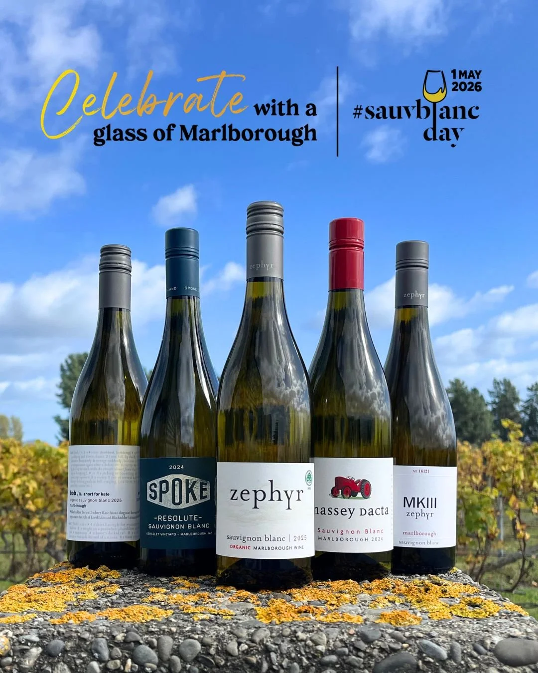 One variety, five personalities. Take your pick this Sauvignon Blanc Day, there's heaps to choose from.

#sauvblancday #marlboroughwine #nzwine #cheerstomarlborough