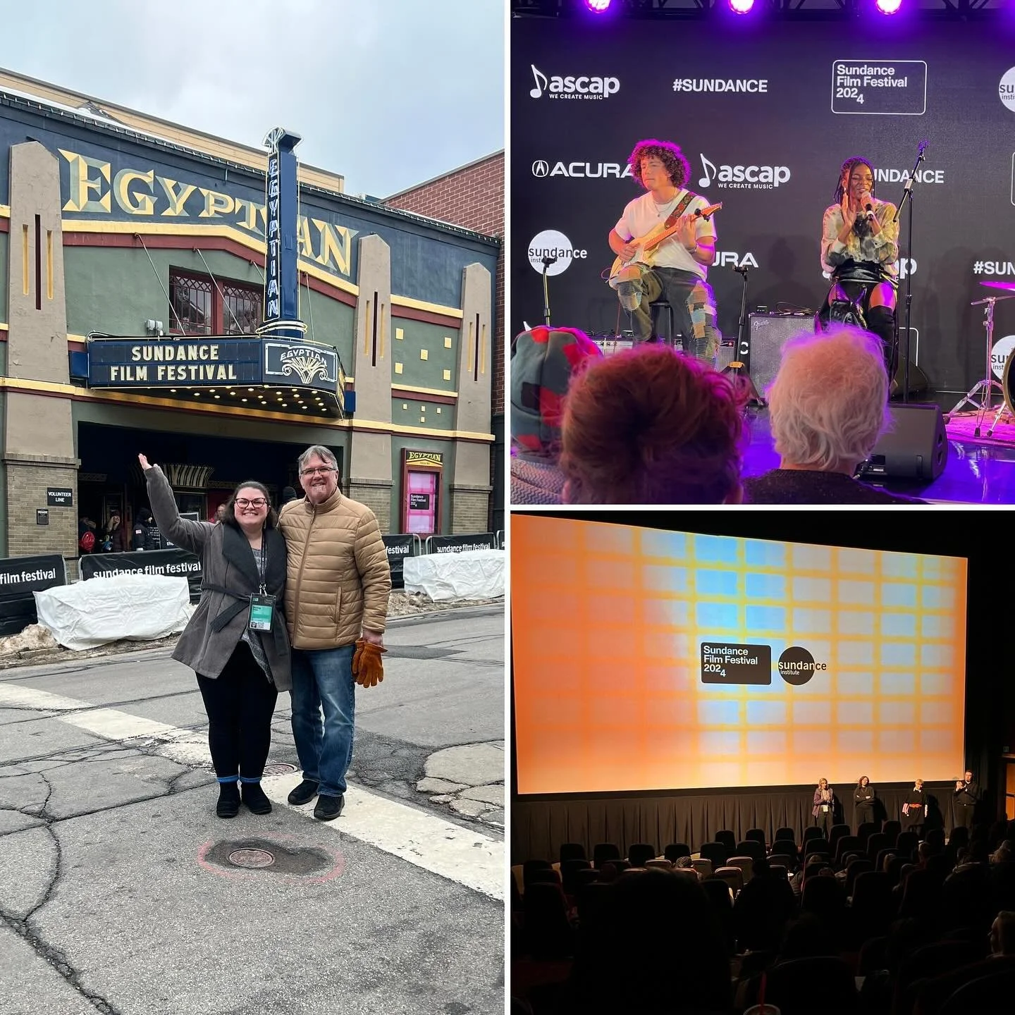 The 40th Sundance Film Festival is underway! So thrilled to be a little part of it &hearts;️