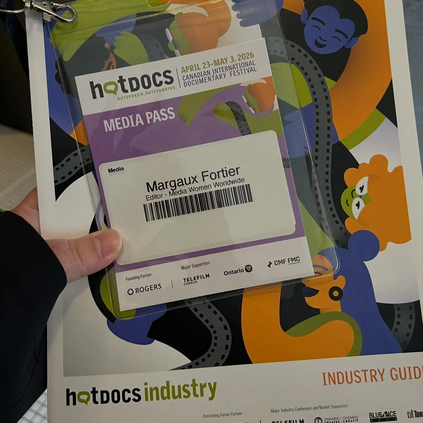 Hot Docs 2026 🍁 

Home with an expanded mind and full of gratitude that I was a small part of this wonderful festival program. Coverage coming soon 🌎