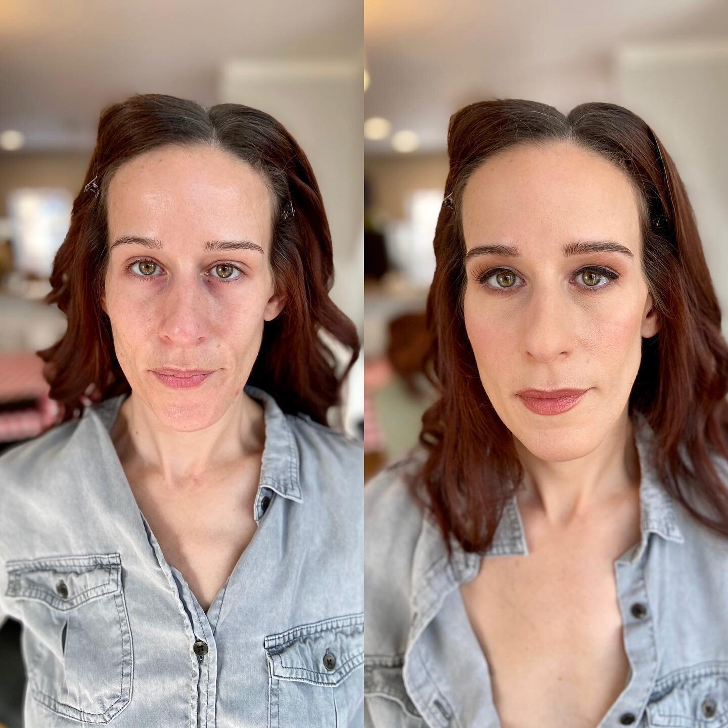✨Before &amp; After ✨| Airbrush Foundation ❤️ 
For @priscillambeauty