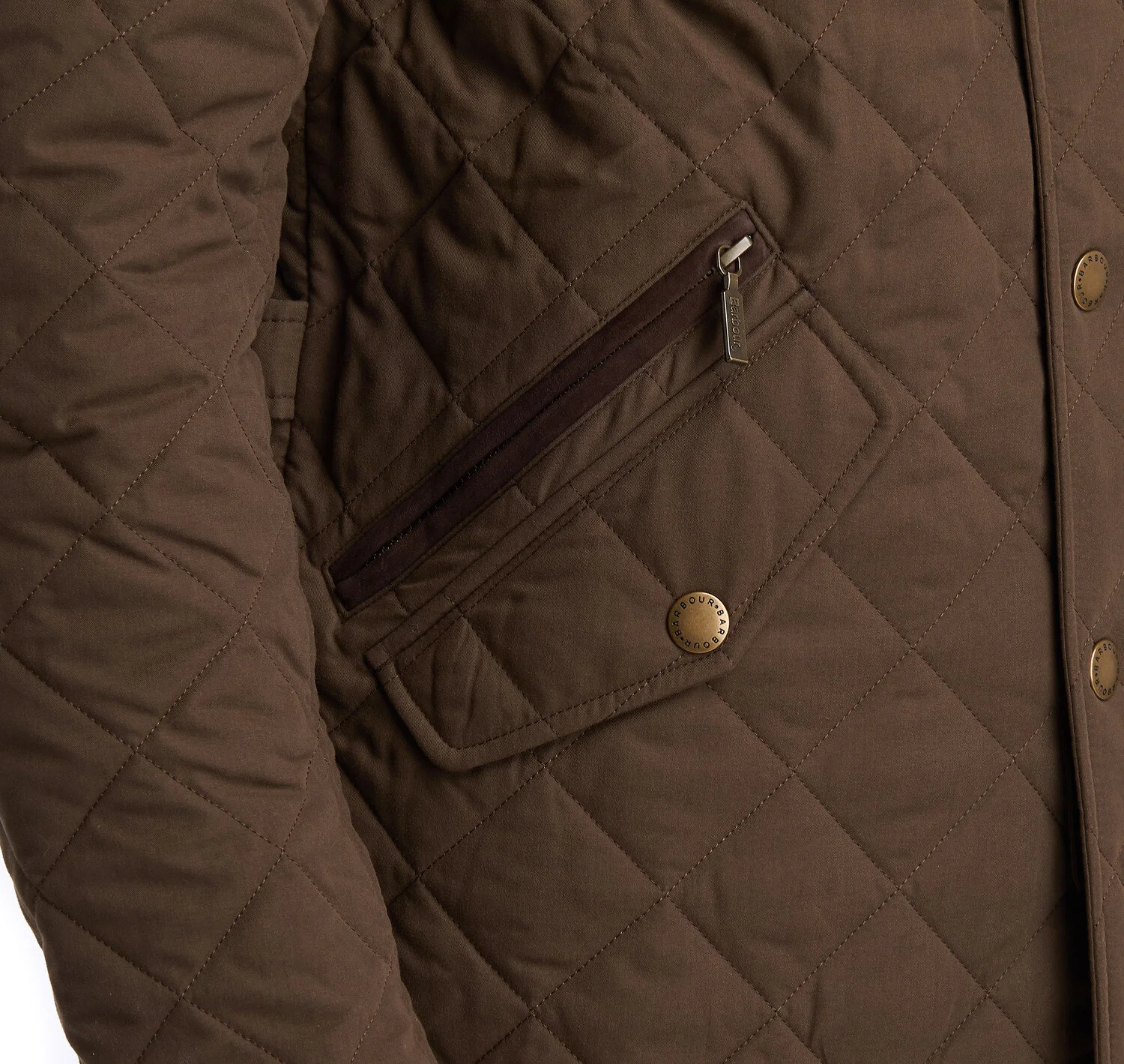 barbour padded jacket
