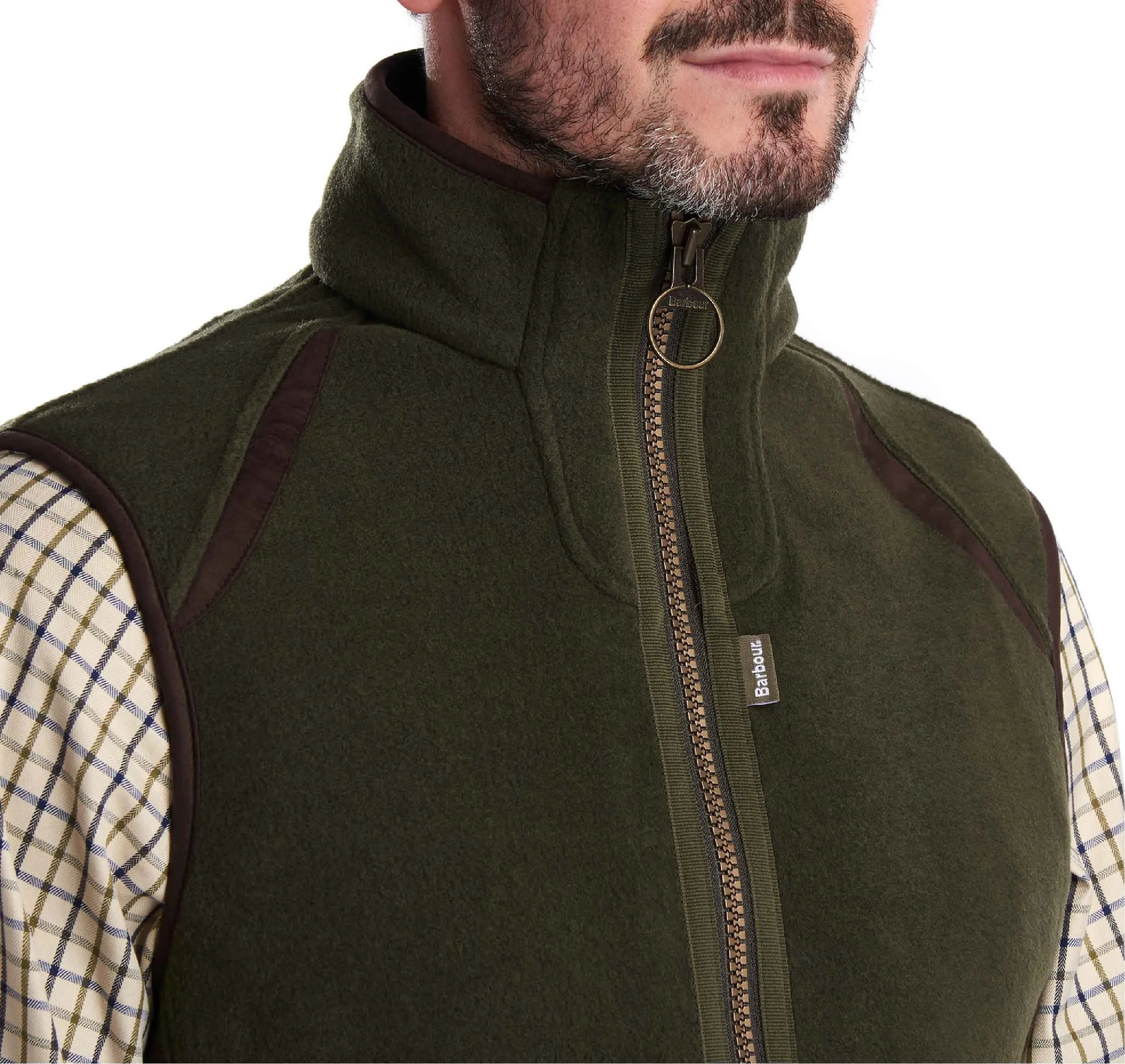 mens gilet barbour