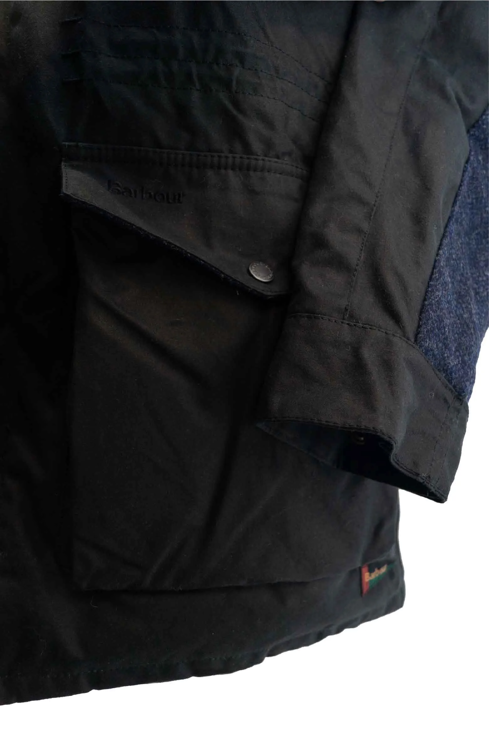 barbour coll wax jacket