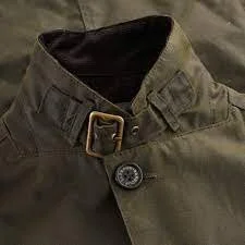 Barbour Mens Lutz Wax Jacket - Olive 