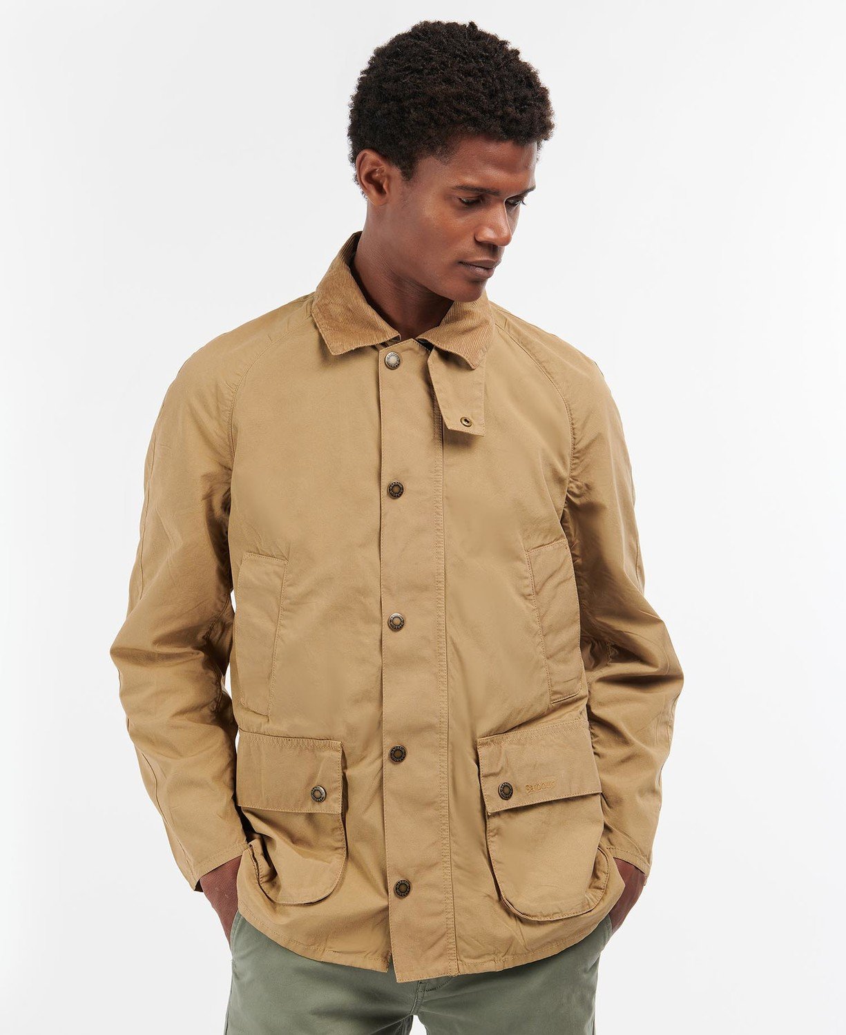 Barbour Ashby Casual - Stone — Vaughan Davies
