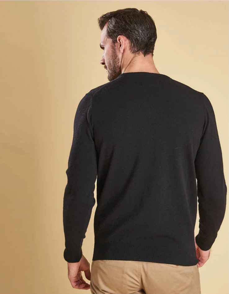 Barbour Essential Crew Neck Mens Jumper - Mens from CHO Fashion and  Lifestyle UK