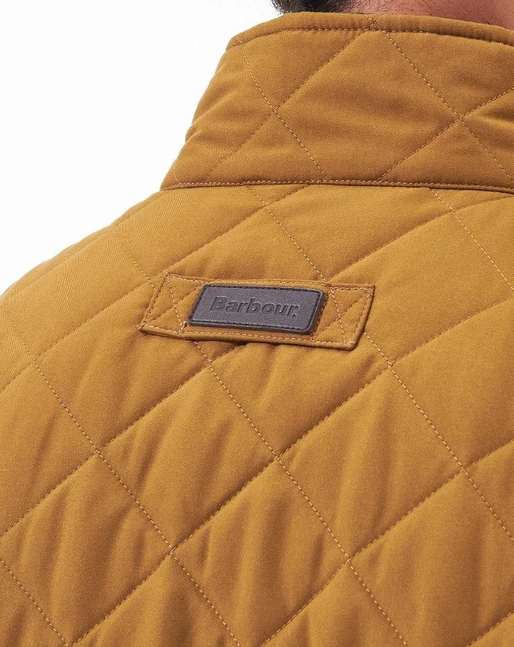 Barbour Shoveler Quilted Jacket Washed Ochre — Vaughan Davies