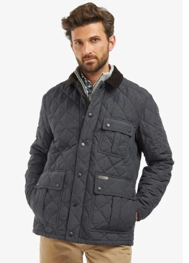Barbour Helmsley Quilt - Navy — Vaughan Davies 