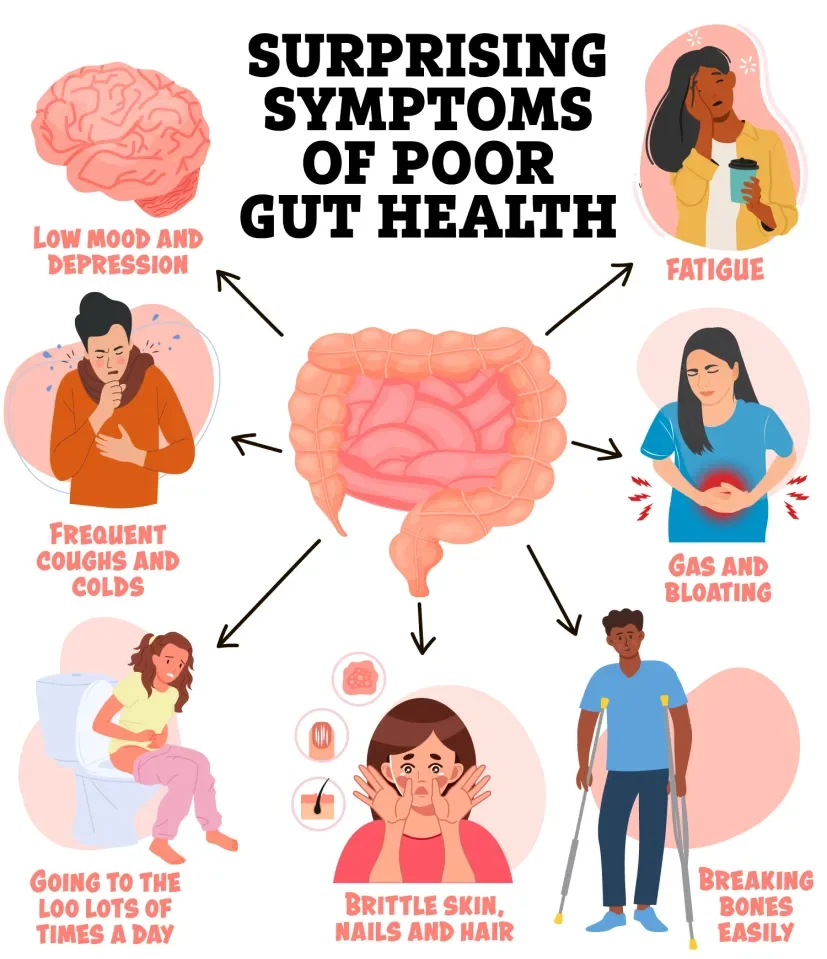 Signs of gut brain