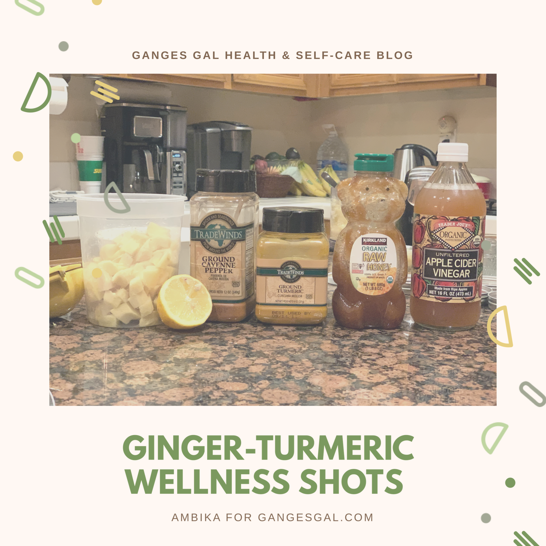 Shots! Shots! Shots!: Ginger Turmeric Wellness Shots