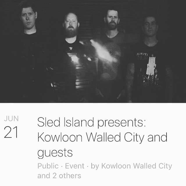 We&rsquo;re at Sled Island this week. Playing on Friday night at the @palominosmokehouse with @kowloonwalled @culled.ca and Palm Oil.