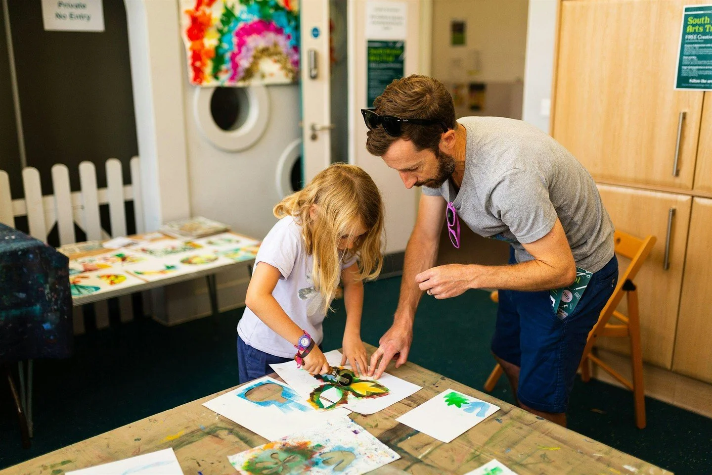 Looking for a fun, creative activity to enjoy with your family? Join us Friday, May 29th at 10:30 AM to create a beautiful flying bird decoration using simple stamping and rolling techniques and cutting and sticking. 
Perfect for ages 5 +
Limited spa