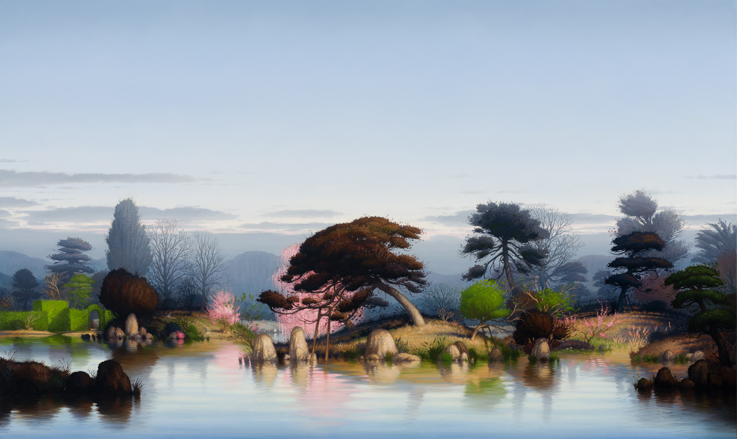One Hundred Flowers 137cm x 228cm
