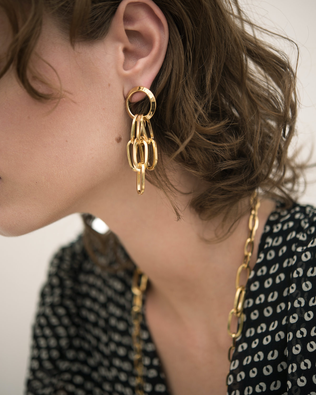 BOUCLES D'OREILLES GET  BACK