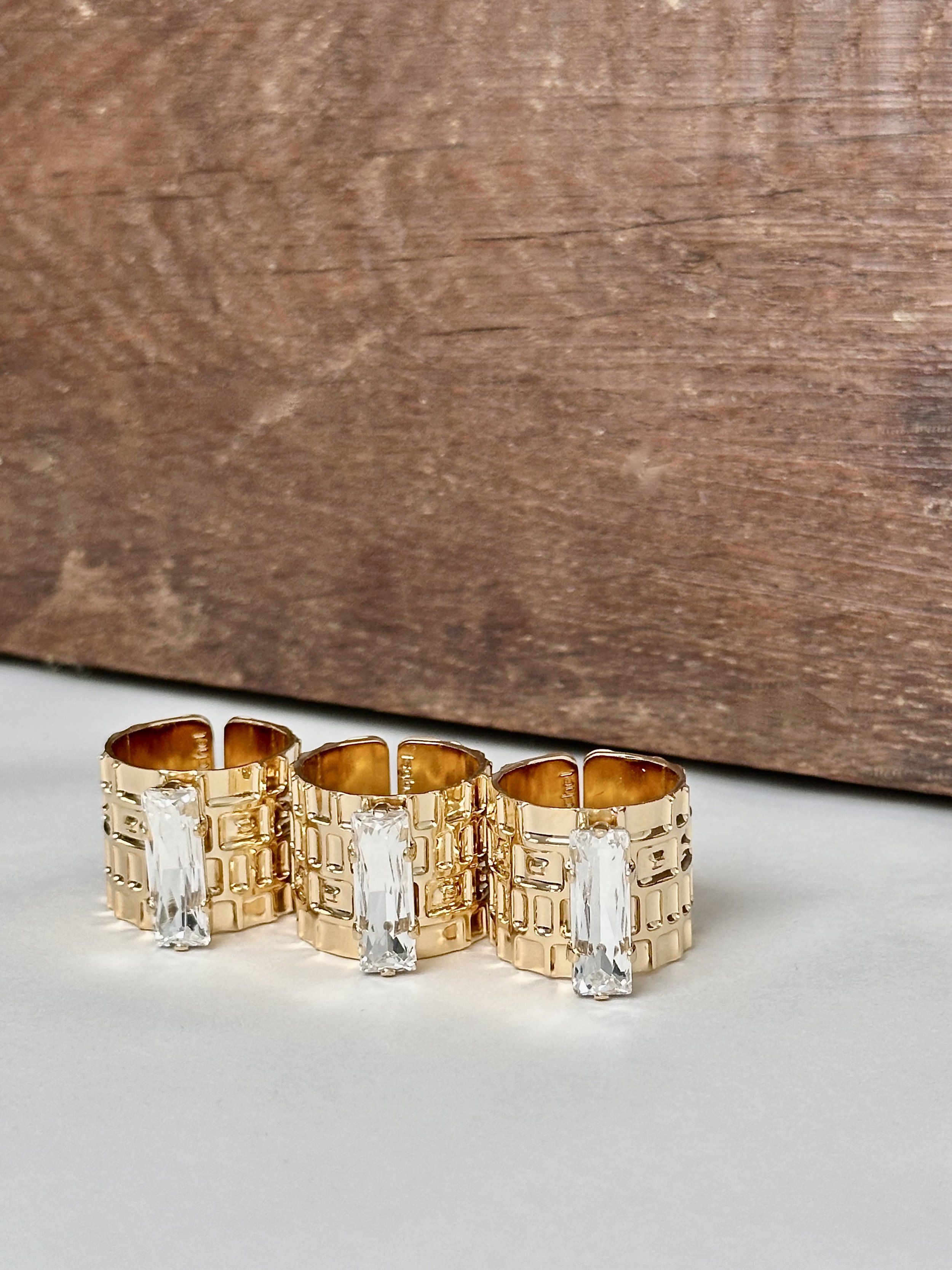 BAGUE GEARING RECTANGLE