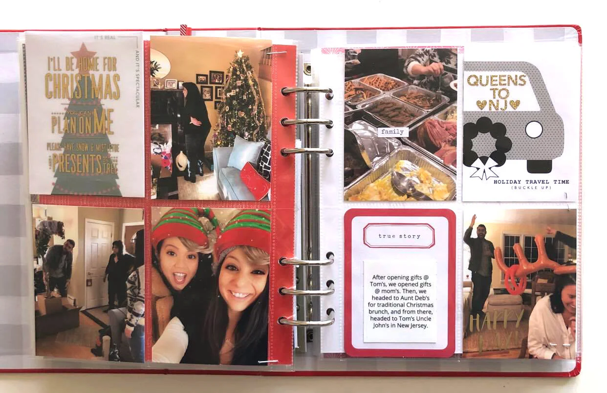 the finished album // DECEMBER DAILY 2019 | Amanda Zampelli