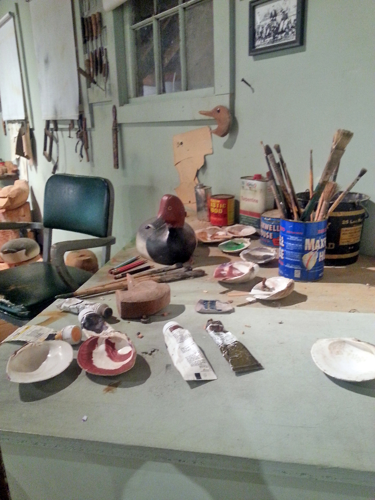 Items from the Ward studio
