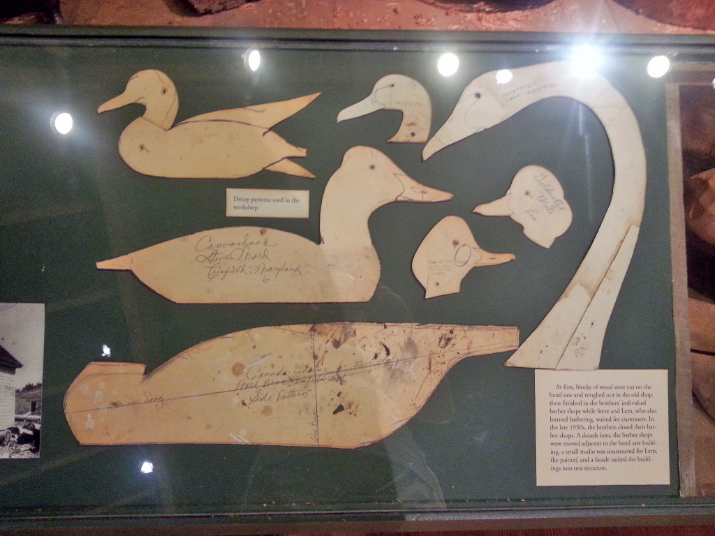 Ward brothers' carving patterns