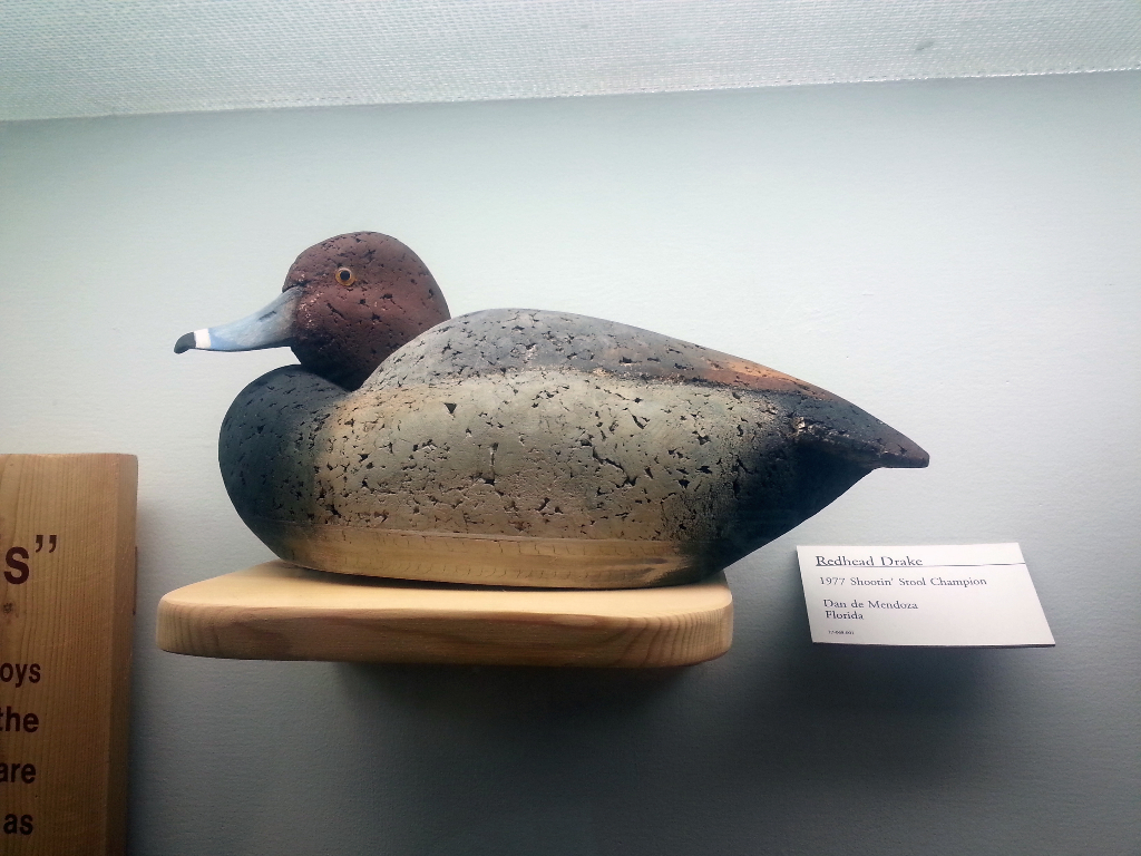 Shootin' stool decoy made from cork