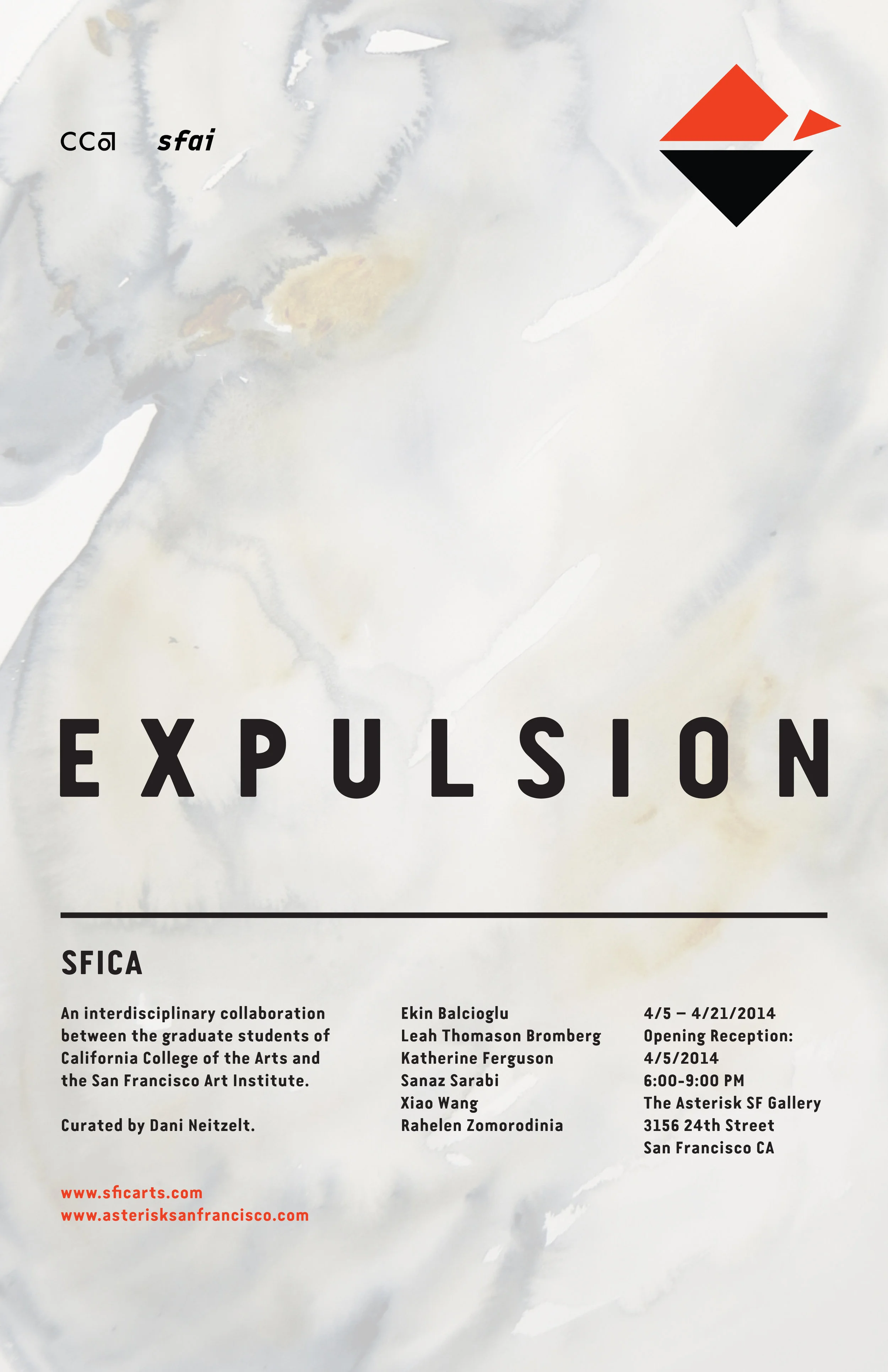 April 5-21 | Expulsion at Asterisk, San Francisco