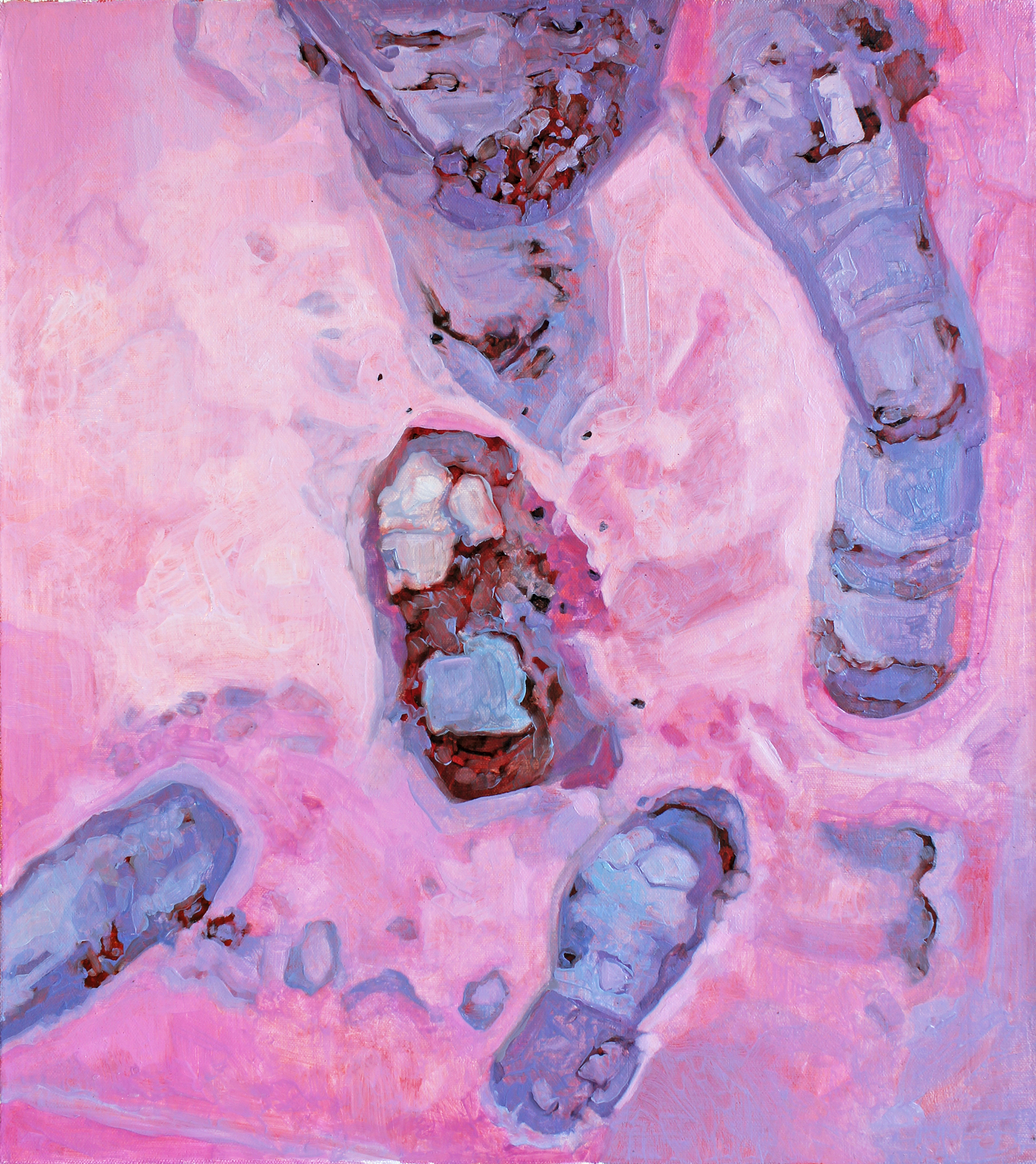 Footprints (slogging along)