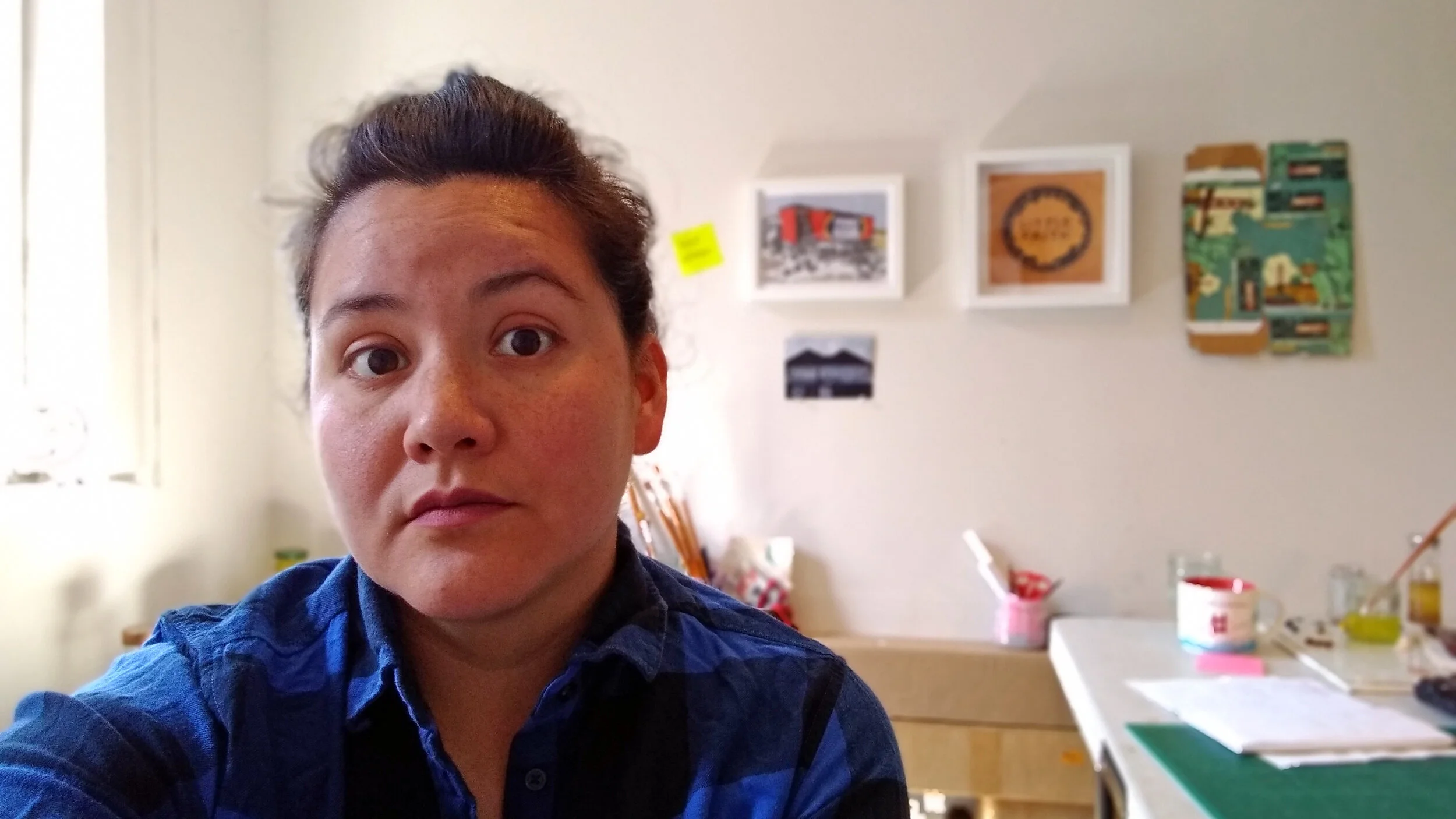 Remote studio visit with The Coastal Post
