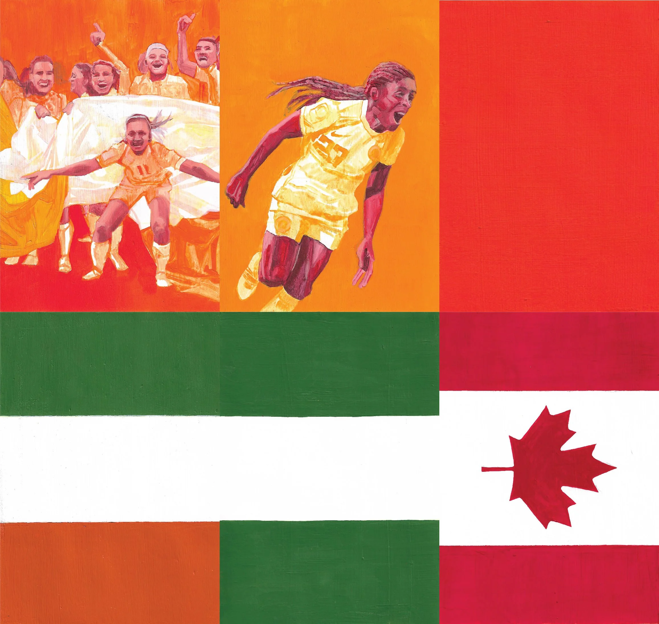 Group B: IRE, NGA, CAN