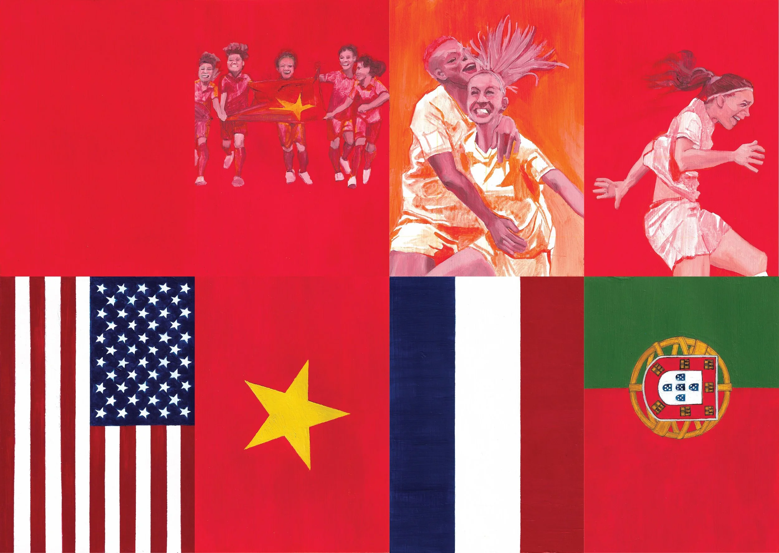 Group E: USA, VIE, NED, POR
