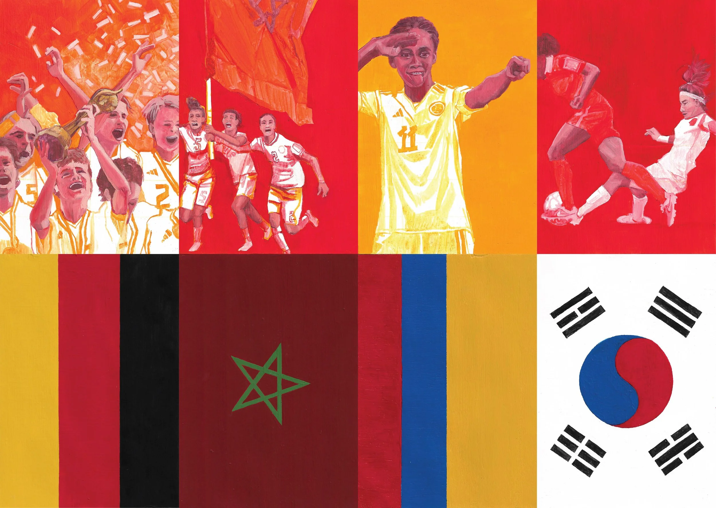 Group H: GER, MAR, COL, KOR