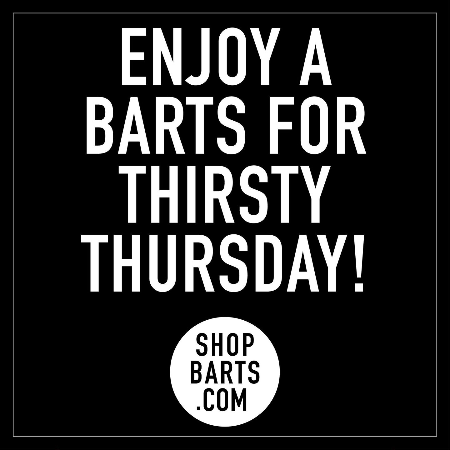 Who says Bloody Marys are only for brunch? Have one whenever you want, like Thirsty Thursday! Cheers y'all and shop Barts at our link in bio. #thirstythursday #bartsbloodymary #betterbebarts #bartsbarbeverages #shopsmall #drinklocal #shoplocal #buylo