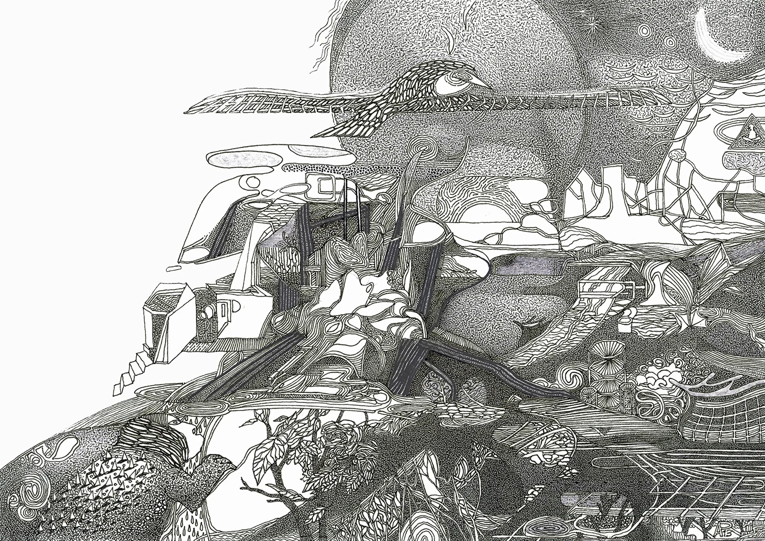 Herald
2013, Ink and marker on paper —
29.7 × 21 cm / 11.7 × 8.27 in