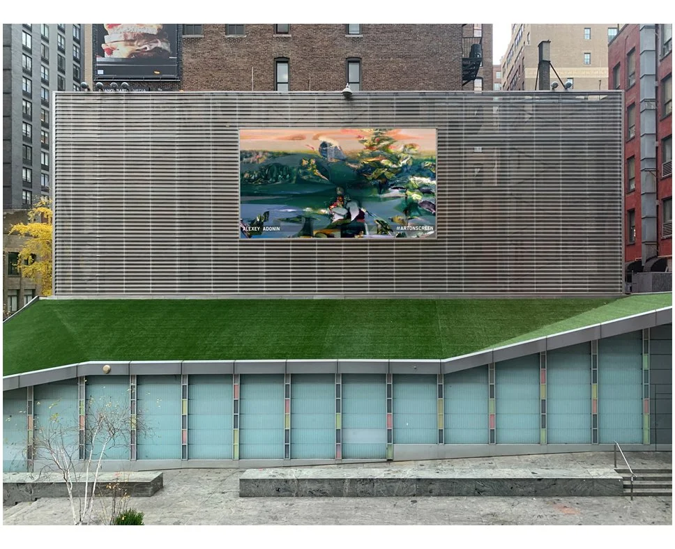 #ArtOnScreen Spring/Winter 2023, New York's Hotel Iventi & The Big Screen Plaza