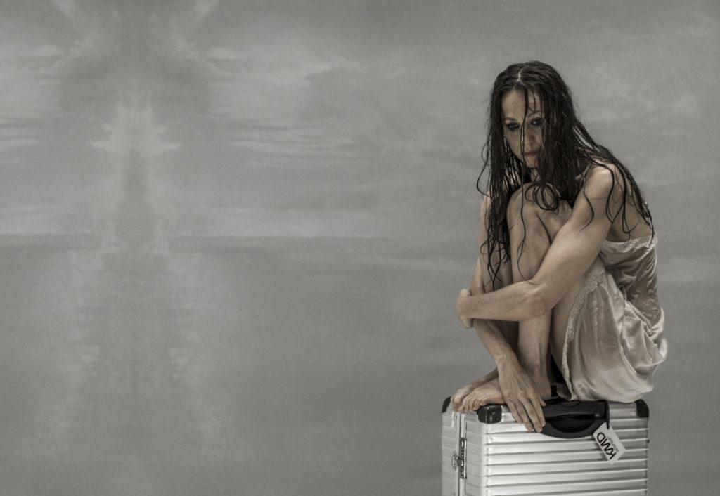 Katarina Stegnar as Alcestis. Photo: Aljoša Rebolj